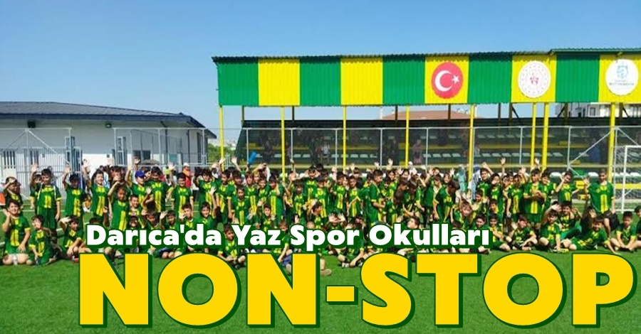 Darıca Yaz Spor Okulları’nda eğitimler devam ediyor