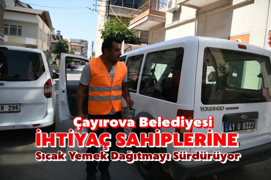 İhtiyaç sahiplerine sıcak yemek dağıtımı sürüyor