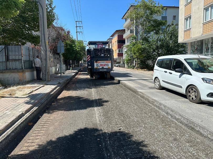 Darıca’nın yol ve kaldırımları yenileniyor