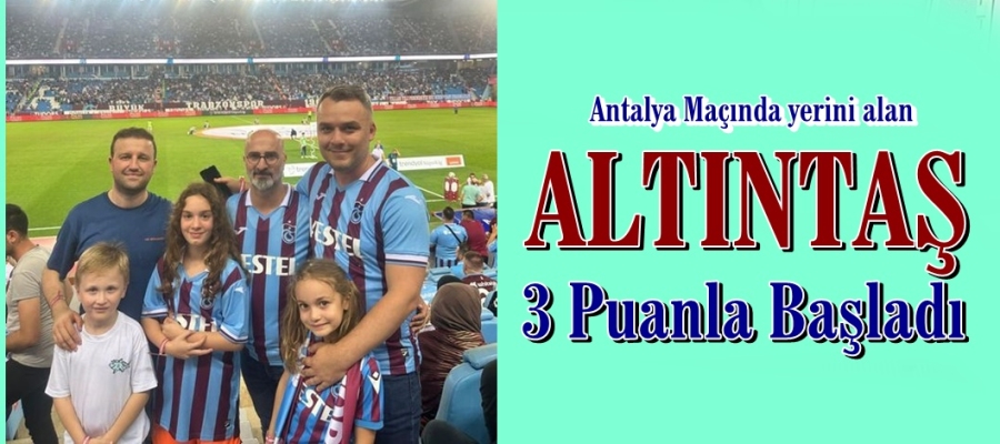 Altıntaş 3 Puanla Başladı