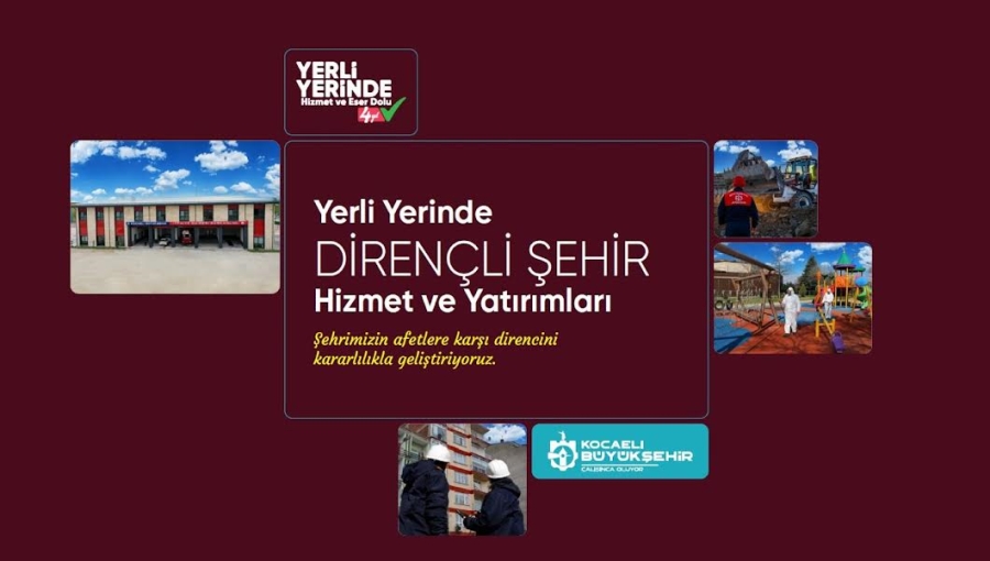 Afete hazırlıkta örnek Kocaeli