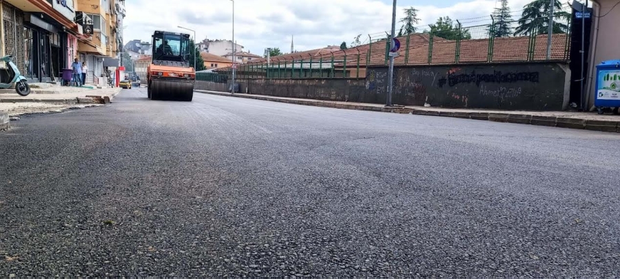 Bostanlar Sokak asfaltlandı