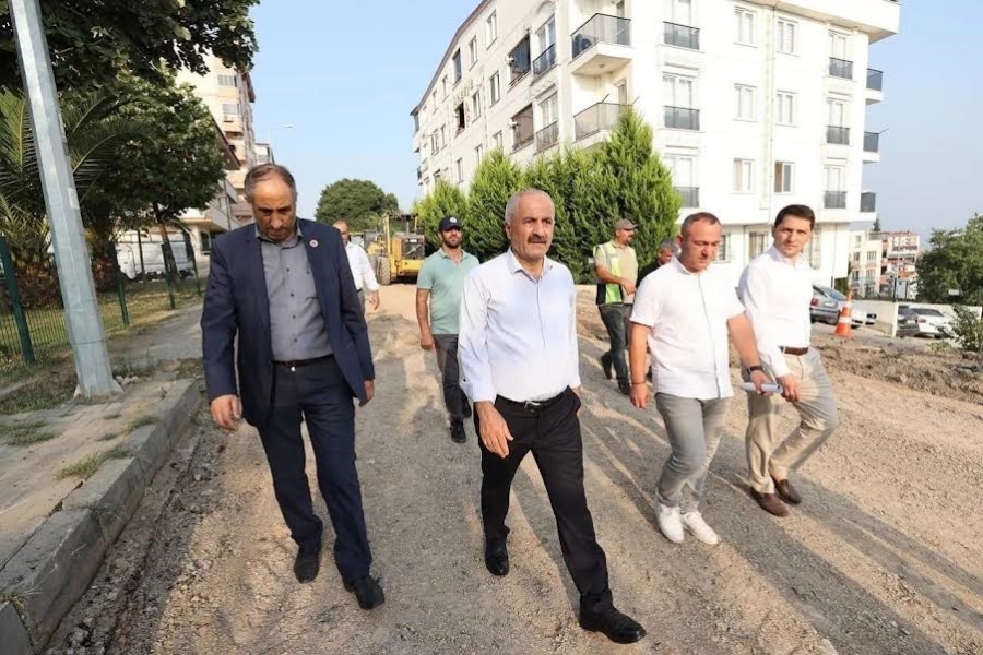 Başkan Büyükgöz’den Asfalt Denetimi
