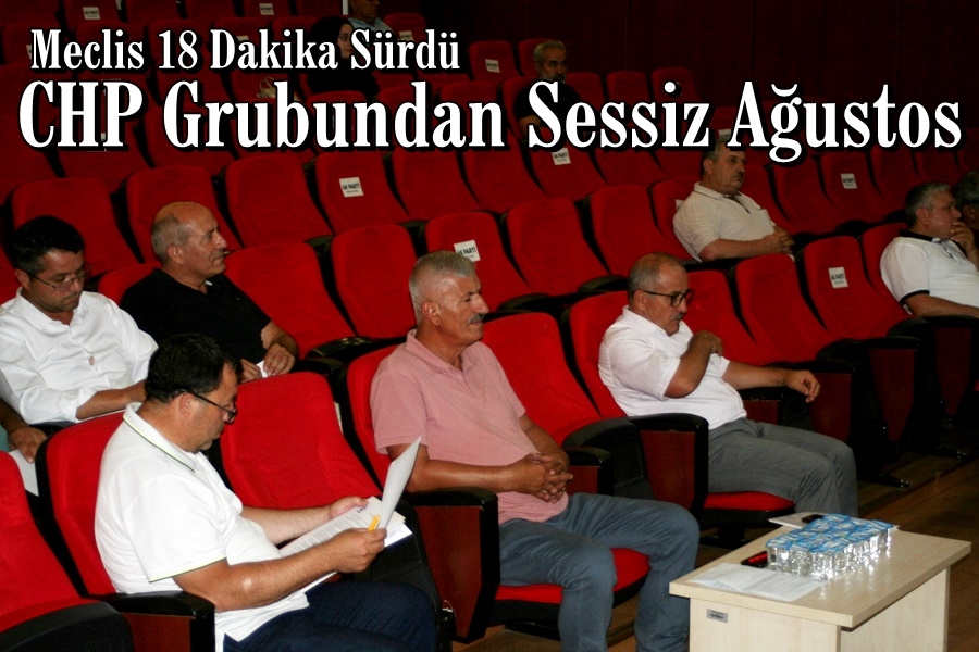CHP Grubu Hiç Konuşmadı