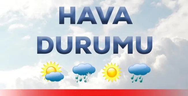 Bölgemizde hava durumu....