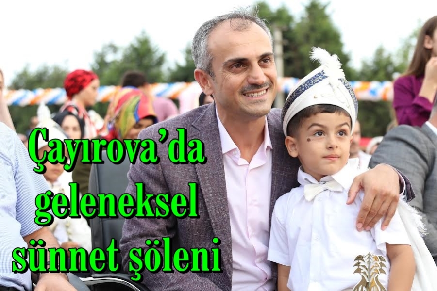 Çayırova’da geleneksel sünnet şöleni