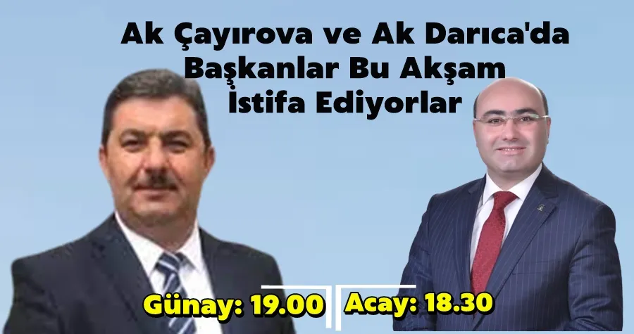 Çayırova ve Darıca