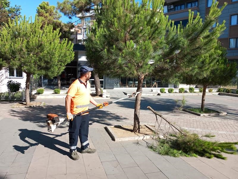 Gebze’de 7/24 park çalışmaları