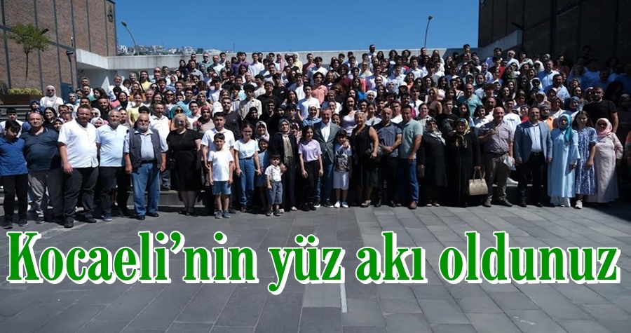 Kocaeli’nin yüz akı oldunuz