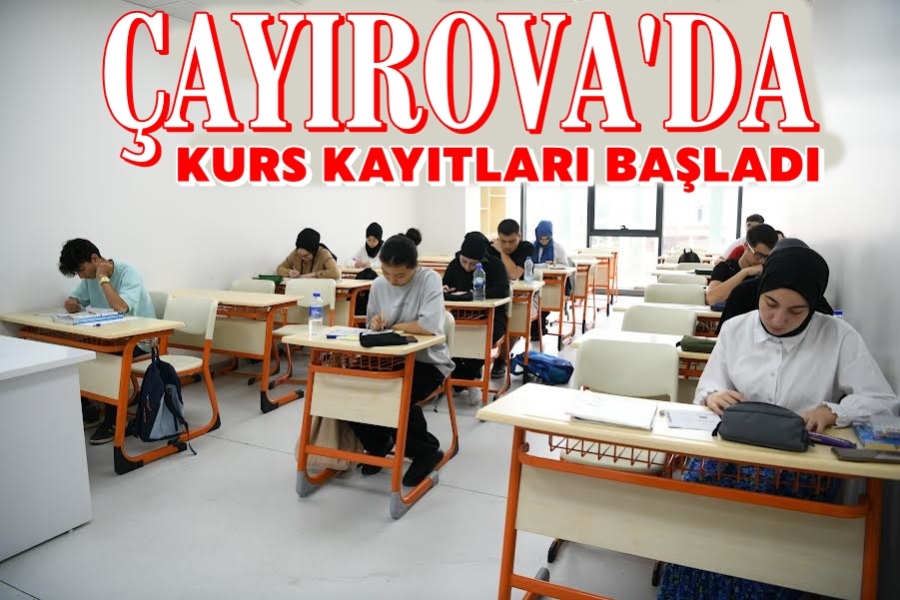 Çayırova’da yeni dönem kurs kayıtları başladı