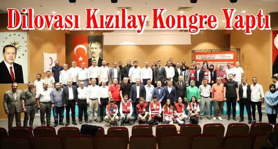 Dilovası Kızılay Kongre Yaptı