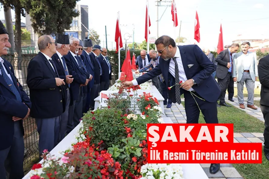 Şakar İlk Resmi Törenine Katıldı