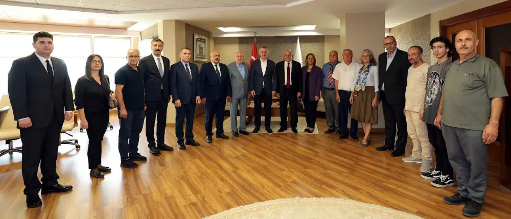 Büyükakın, Ahilik Kutlama Komitesini konuk etti