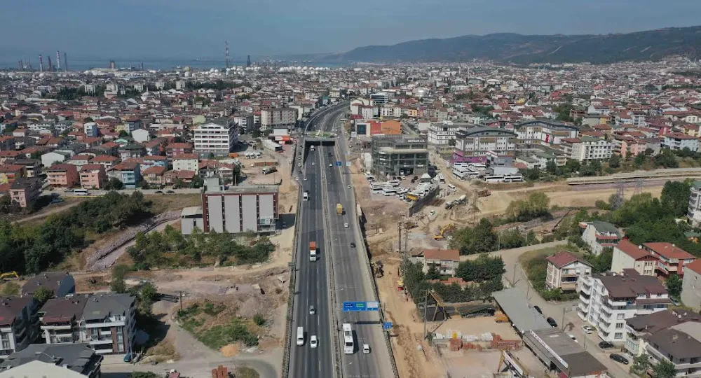 Kaşkaldere Kavşağı’nda yoğun çalışma