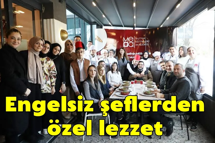 Engelsiz şeflerden Osmanlı mutfağına özel lezzet