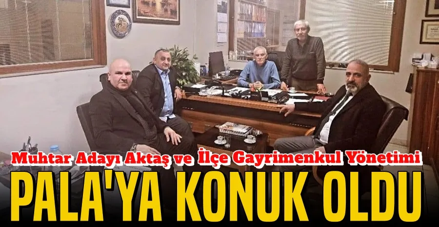 Muhtar Adayı Aktaş ve İlçe Gayrimenkul Yönetimi, Pala