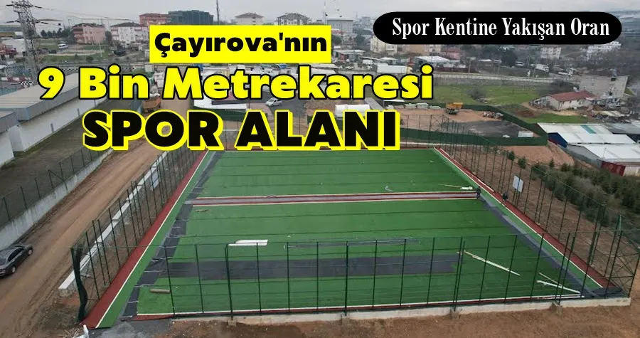 Halı sahalarda çalışmalar tüm hızıyla devam ediyor