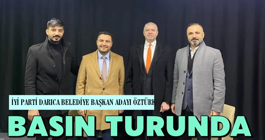 Başkan Aday Öztürk Basın Turunda