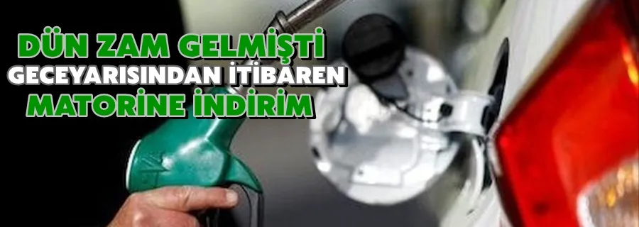 Motorine bu gece indirim geliyor