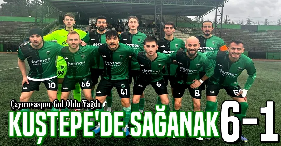 Çayırovaspor Gol Oldu Yağdı...6-1