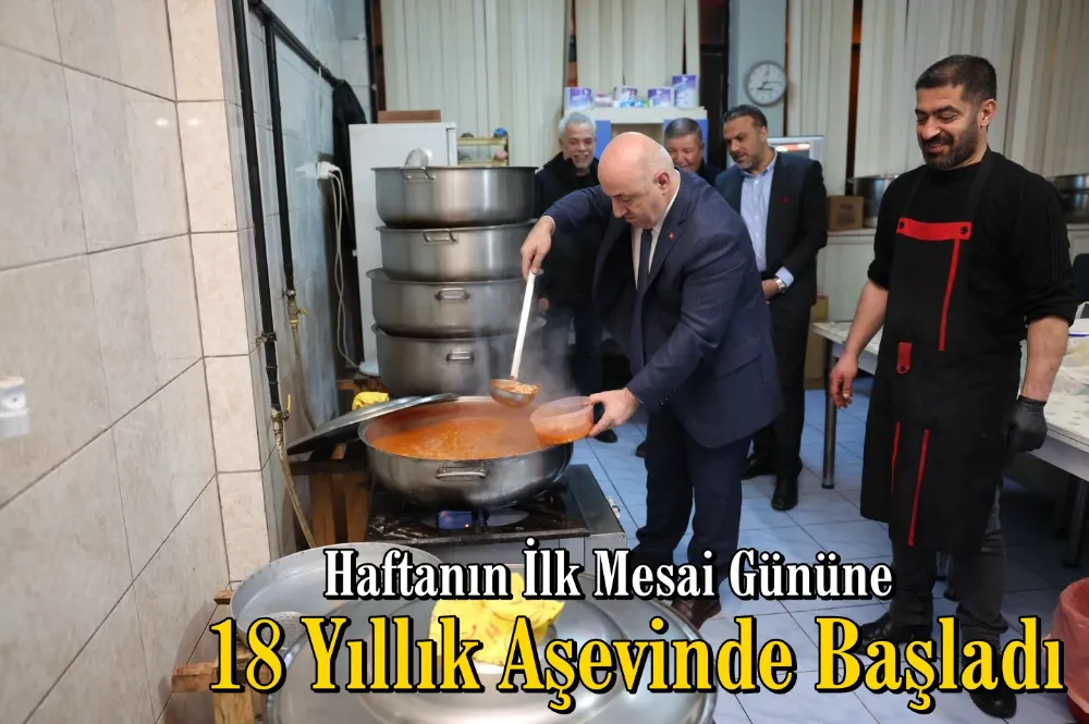 Bıyık ve Şakar Haftaya Aşevinde Başladı
