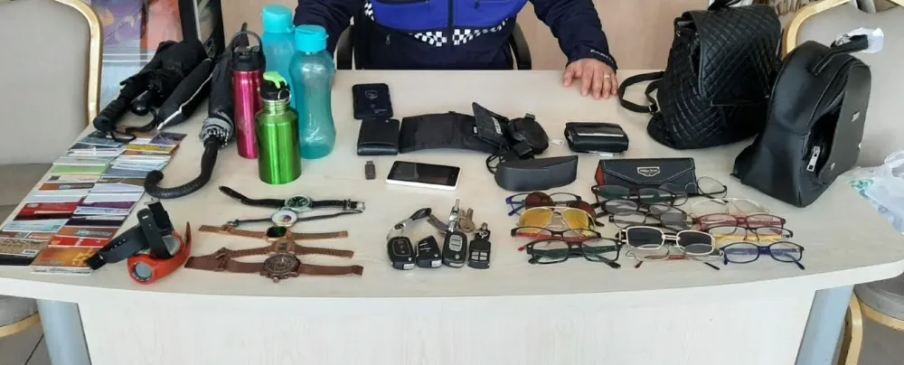Kayıp eşyalar muhafaza altında