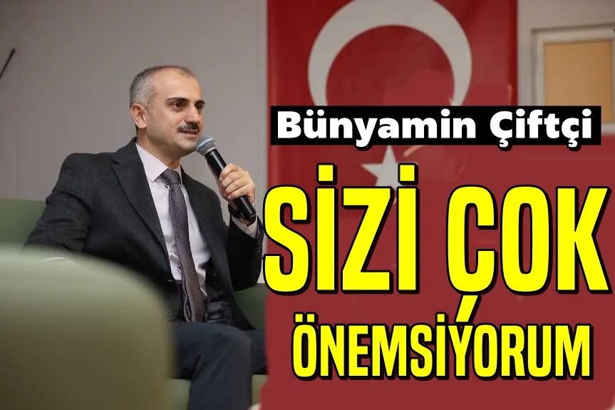 Çiftçi, Fevzi Çakmak Lisesi’ndeki gençlerle bir araya geldi