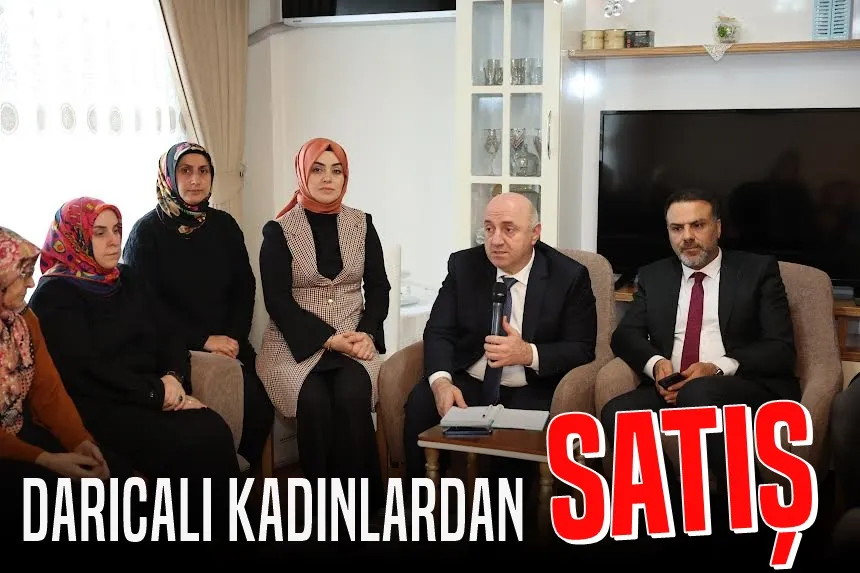 Darıca’da kadınlar ürettiğini satabiliyor