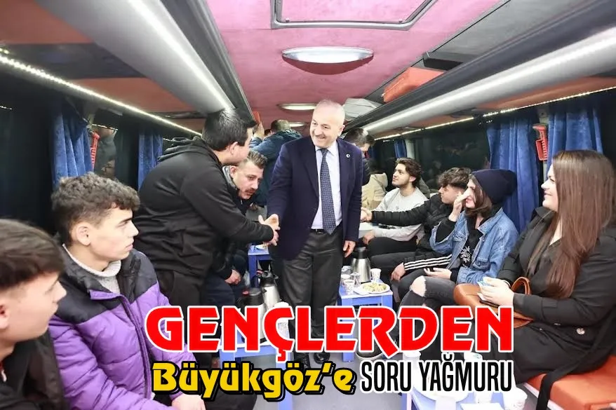 Gebze’de Gençlik Sordu  Büyükgöz Cevapladı