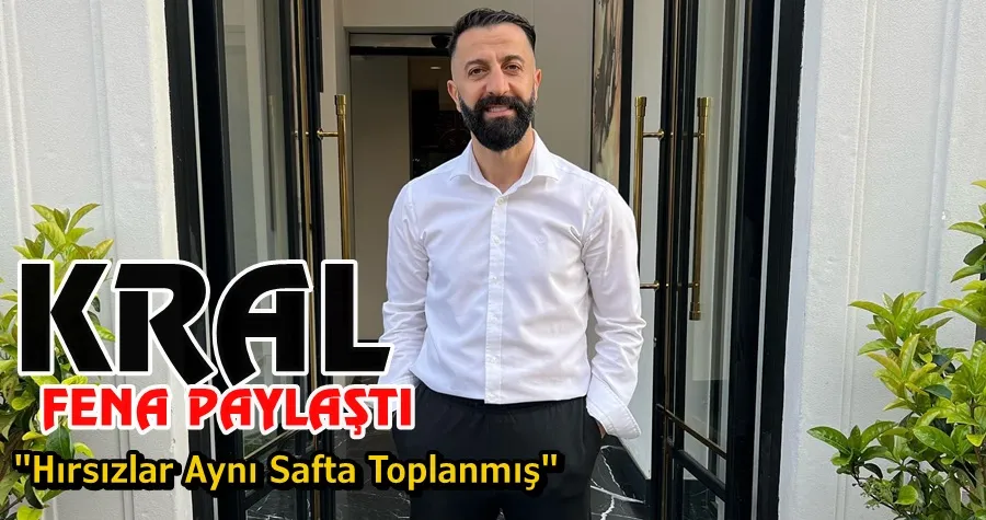 İdris Zengin Fena Paylaştı: Hırsızlar Aynı Safta Toplanmış