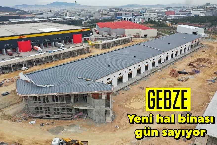 Yeni hal binası gün sayıyor
