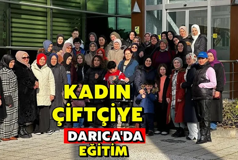 Kadın çiftçilere “Fikir Sizden Destek Bizden” eğitimi