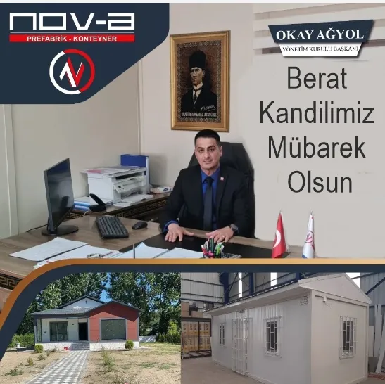 Okay Ağyol Berat Kandilini Kutladı