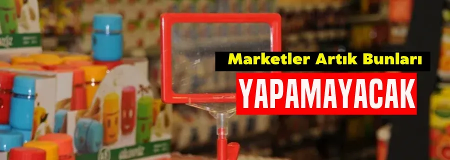 Marketlerde bir devir kapanıyor
