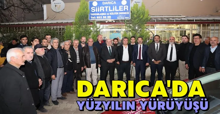Türkiye Yüzyılı yürüyüşümüz emin adımlarla devam ediyor