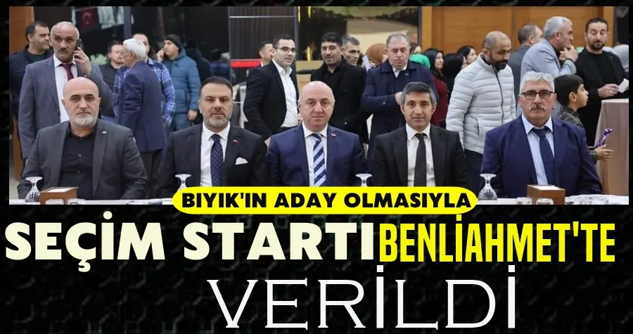 Şakar ve Bıyık Seçim Startını Benliahmet