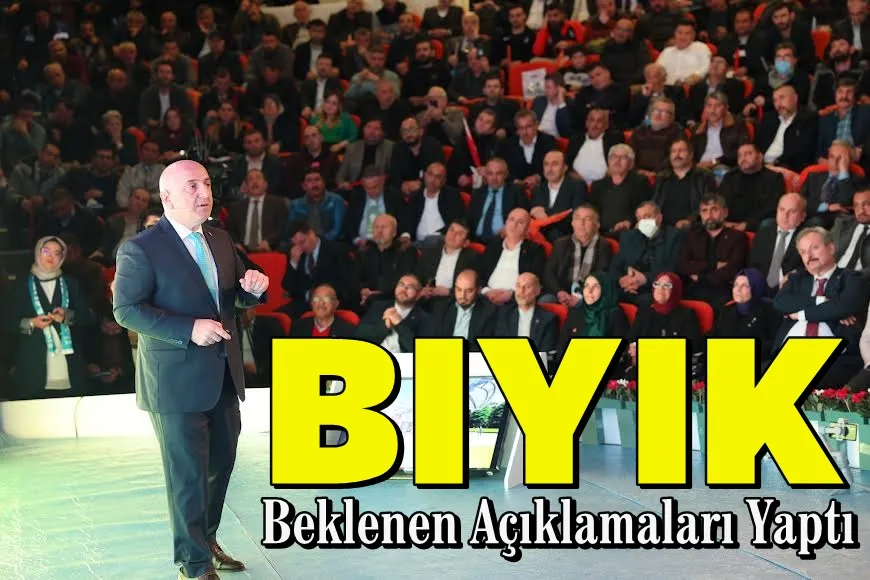 Başkan Bıyık, vizyon projelerini açıkladı