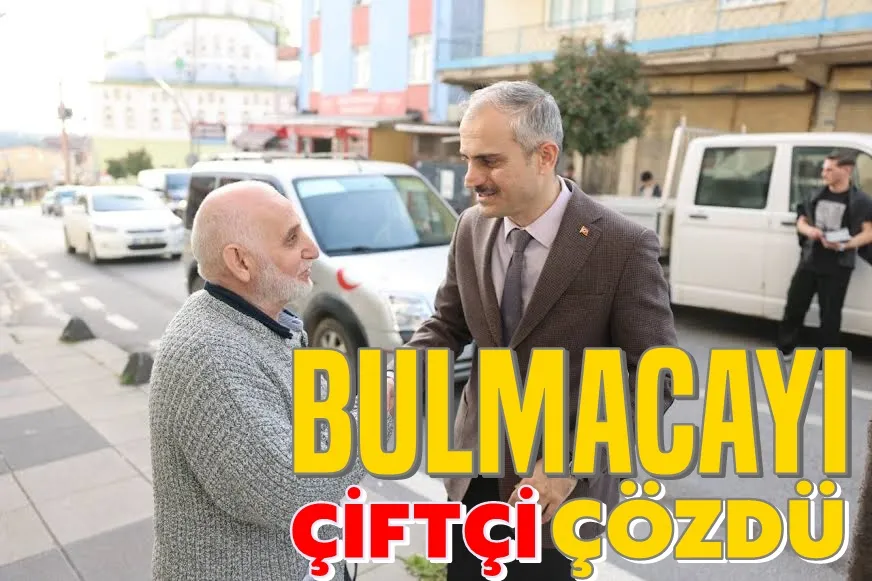 Bulmacayı Çiftçi Çözdü