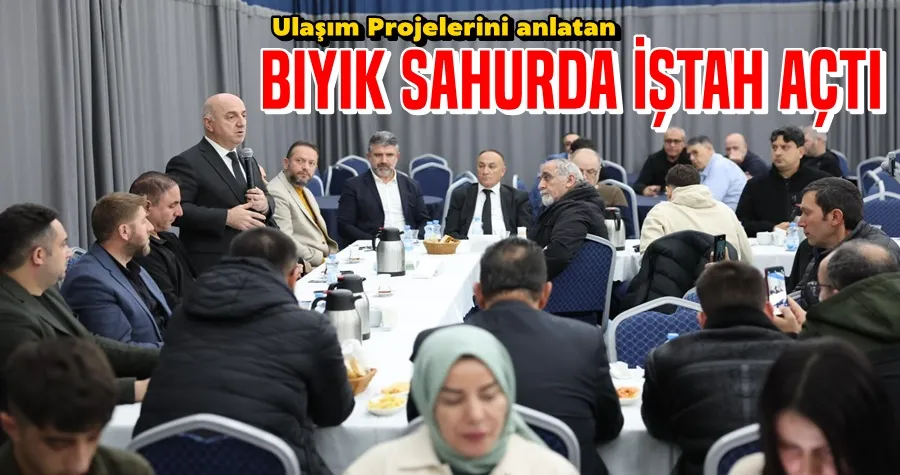 Bıyık Sahurda İştah Açtı