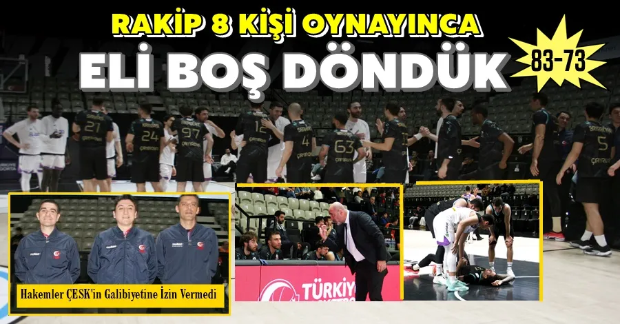 Rakip 8 kişi olunca BOYUN EĞDİK