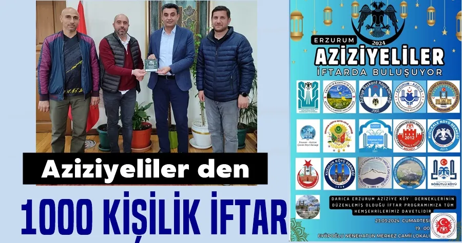 Aziziyeliler den 1000 Kişilik İftar