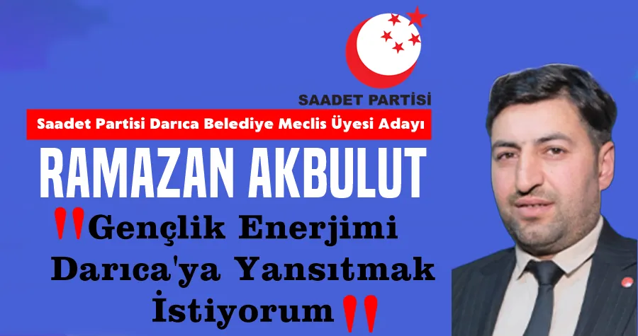 Darıca Belediye Meclis Üyesi Adayı Akbulut, 