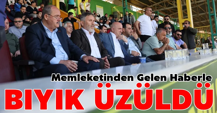 Bıyık Memleketinden Gelen Haberle Yıkıldı