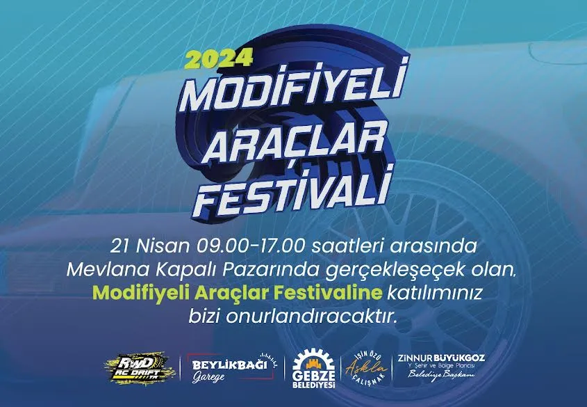 Modifiyeli Araç sahipleri Gebze’de Buluşacak