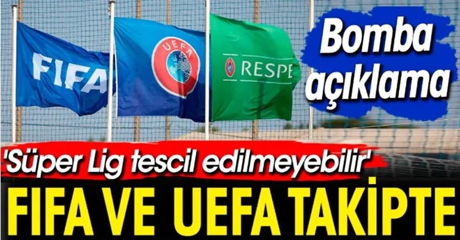 Süper Lig tescil edilmeyebilir