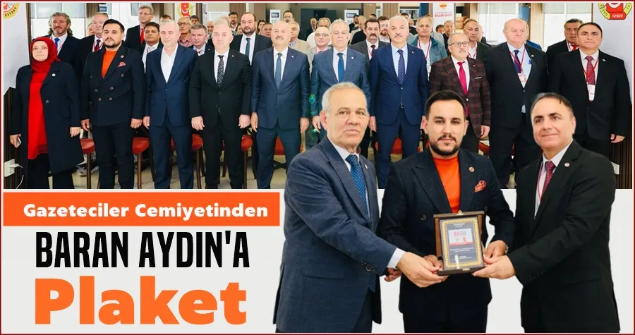 Gazeteciler Cemiyetinden Baran Aydın