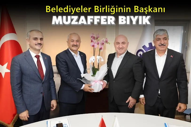 Bıyık, Gebze Belediyeler Birliği Başkanı oldu