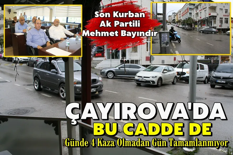 Son Kurban Mehmet Bayındır... Bir Bu Caddeye Çözüm Bulsun...