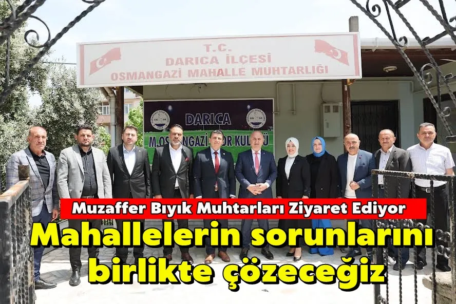 Mahallelerin sorunlarını birlikte çözeceğiz