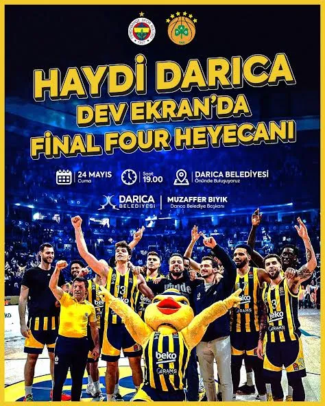 Final Four heyecanı Darıca’da yaşanacak